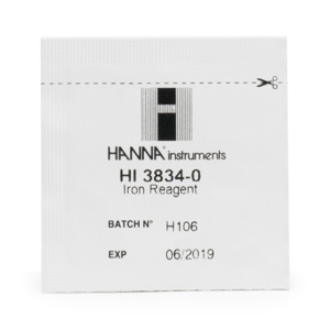 Thuốc thử sắt cho bộ dụng cụ Hanna HI3834-050 (50 lần đo)