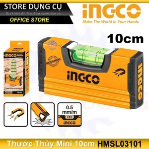 Thước thủy 10cm ingco HMSL03101