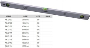 Thước thủy 300mm Asaki AK-0107