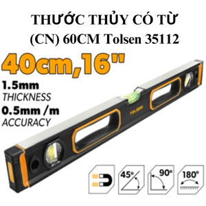 Thước thủy có từ Tolsen 35112