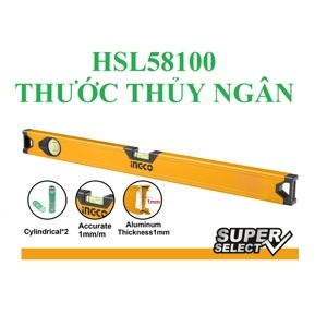 Thước thủy Ingco HSL58100