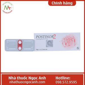 Thuốc Tránh Thai Khẩn Cấp Postinor 2 (1 Vỉ X 2 Viên)