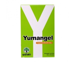 Thuốc trị loét dạ dày, tá tràng Yumangel F | Hộp 20 gói