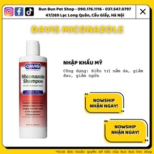 Thuốc trị nấm cho chó mèo dạng xịt Davis Miconazole