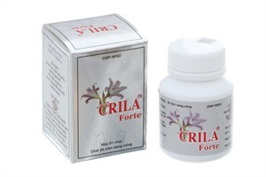 Thuốc trị phì đại tuyến tiền liệt Crila Forte 20 viên