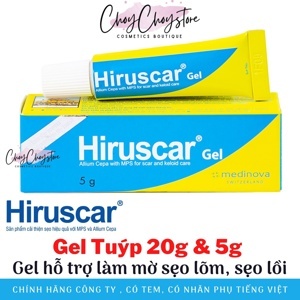 Thuốc trị sẹo Hiruscar gel 5g