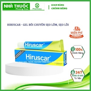 Thuốc trị sẹo Hiruscar gel 5g