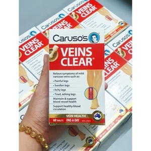 Thuốc trị suy giãn tĩnh mạch Caruso’s Veins Clear 60 viên