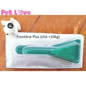 Thuốc trị ve rận nhỏ gáy Frontline Plus cho chó dưới 10kg