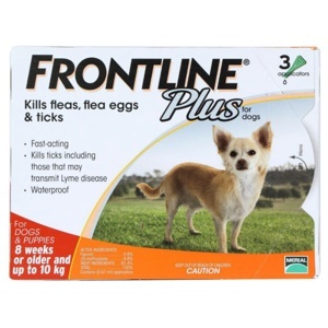 Thuốc trị ve rận nhỏ gáy Frontline Plus cho chó dưới 10kg