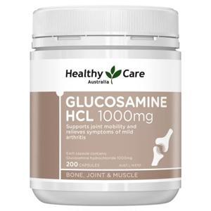 Thuốc trị xương khớp Healthy Care Glucosamine HCL 1000mg 200 viên