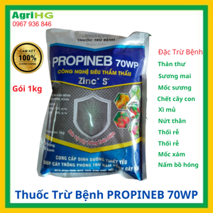 Thuốc trừ bệnh Antracol 70wp 1kg