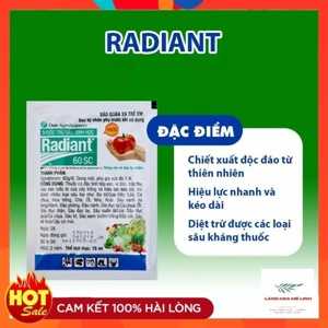 Thuốc trừ sâu sinh học Radiant 60sc - 15 ml