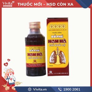 Thuốc uống bổ phế nam hà chỉ khái lộ 125ml