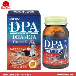 Thuốc uống bổ sung DHA EPA & DPA của Nhật hộp 120 viên