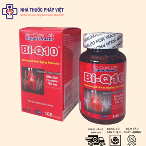 Thuốc uống bổ tim mạch Bi-Q10 100 viên