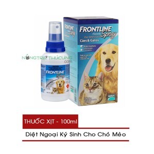 Thuốc xịt ve rận cho chó mèo Frontline spray 100ml