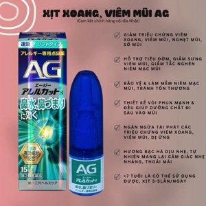 Thuốc xịt xoang viêm mũi dị ứng AG Daiichi-Sankyo