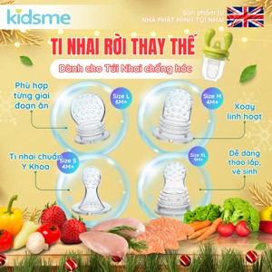 Ti nhai rời thay thế Kidsme 160371 (Size S-2 cái)