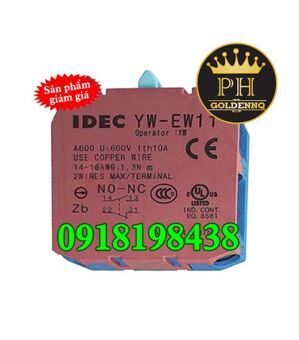 Tiếp điểm phụ Idec Izumi YW-EW11