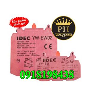 Tiếp điểm phụ Idec YW-E01