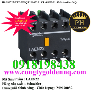 Tiếp điểm phụ Schneider LAEN22
