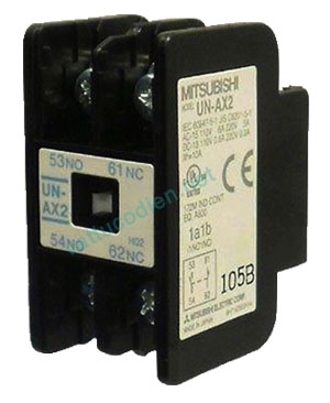 Tiếp điểm phụ UN-AX80 1A1B 1NO 1NC dùng cho S-N125