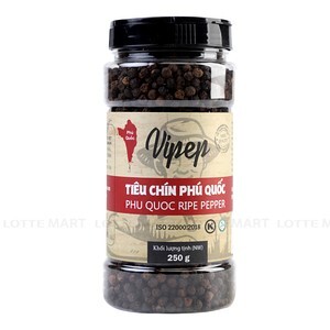 Tiêu chín Phú Quốc Vipep hũ 250g