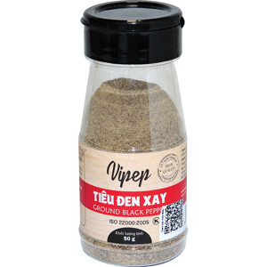 Tiêu đen xay Vipep hũ 50g