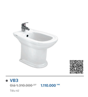 Tiểu nữ Viglacera VB3