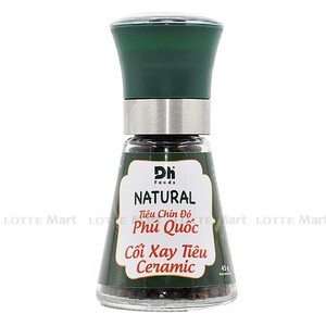 Tiêu Phú Quốc chín đỏ DH Foods Natural có nắp xay 45g