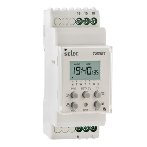 Timer Switch Selec TS2M1-1-16A-230V