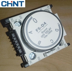 Timer thời gian cơ offdelay 0.1~30S Chint F5-D2