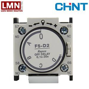 Timer thời gian cơ offdelay 0.1~30S Chint F5-D2