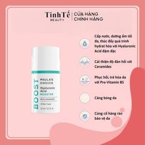 Tinh chất cấp nước làm căng bóng da Paula's Choice Hyaluronic Acid Booster 15ml