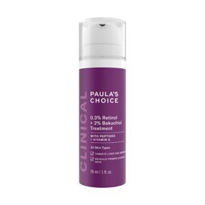 Tinh chất chống lão hóa từ Retinol và Bakuchiol  Paula's Choice Clinical 0.3% Retinol + 2% Bakuchiol 30ml