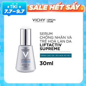 Tinh chất chống nhăn, làm săn chắc và trẻ hóa da Vichy Liftactiv Serum 10 Supreme