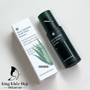 Tinh chất dưỡng da Nature Republic Real Squeeze Aloe Vera Essence 50ml