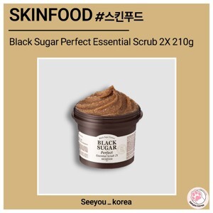 Tinh chất dưỡng đầu tiên chiết xuất đường đen và rượu gạo tinh chất Skinfood Black Sugar Perfect First Serum 2X Light 120ml