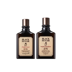 Tinh chất dưỡng đầu tiên chiết xuất đường đen và rượu gạo tinh chất Skinfood Black Sugar Perfect First Serum 2X Light 120ml