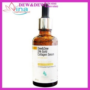 Tinh chất dưỡng trắng 24 Gold collagen  Dew&Dew - 50ml