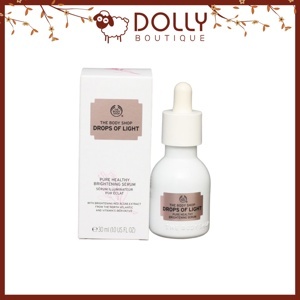 Tinh chất dưỡng trắng The Body Shop Drops Of Light Pure Healthy Brightening Serum 30ml