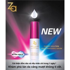 Tinh chất dưỡng trắng và ngăn ngừa lão hóa Za Perfect Solution Youth Whitening Serum 30ml