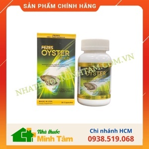 Tinh chất hàu tươi Fezes Oyster Gold (Chai 60 viên)