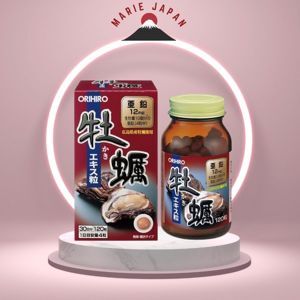 Tinh chất hàu tươi tỏi nghệ Orihiro 180 viên