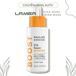 Tinh chất hỗ trợ điều trị lão hóa chứa Vitamin C PAULA'S CHOICE Resist C15 Super Booster 20ml