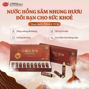 Tinh chất hồng sâm nhung hươu KGS 10 ống