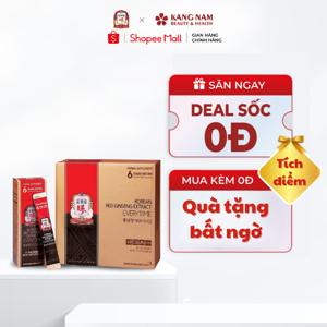 Tinh Chất Hồng sâm pha sẵn KGC Cheong Kwan Jang Extract Everytime New (30 gói)