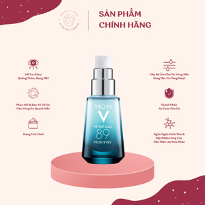 Tinh chất khoáng cô đặc bảo vệ da Vichy Mineral 89 50ml