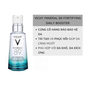 Tinh chất khoáng cô đặc bảo vệ da Vichy Mineral 89 50ml